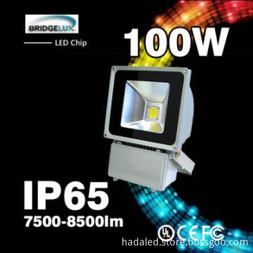 IP65 outdoor 100w led flood light 100w with SAA C-Tick CE RoHS